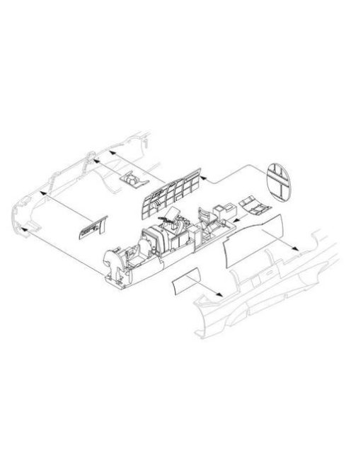 CMK - Ki-45 Toryu interior für Hasegawa Bausatz