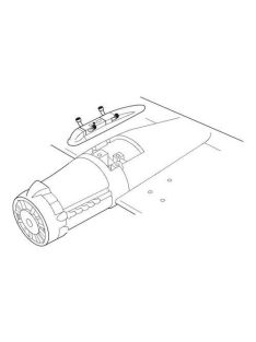 CMK - Junkers Ju 88A - Wing rack for torpedo