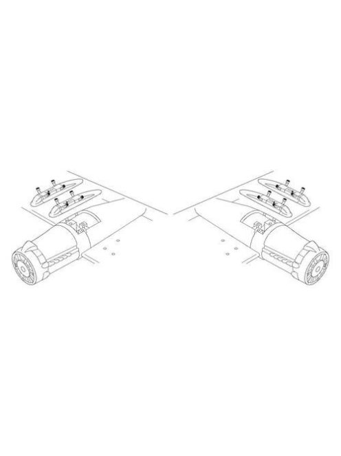 CMK - Junkers Ju 88A Wings rack (4pcs)