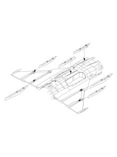 CMK - JAS-39C Gripen-Correction Wing racks
