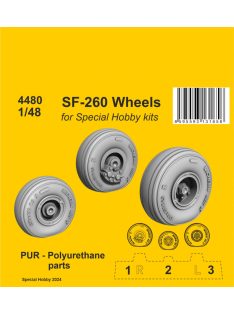 CMK - 1/48 SF-260 Wheels / for SH kits