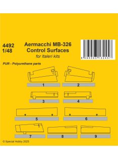 CMK - Aermacchi MB-326 Control Surfaces