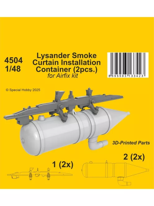 CMK - Lysander Smoke Curtain Installation Container for Airfix