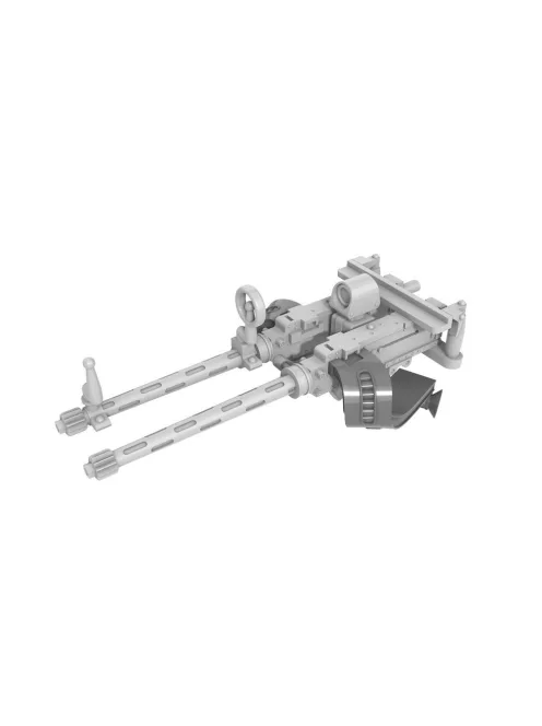 CMK - Lysander Twin Browning machine gun for Airfix