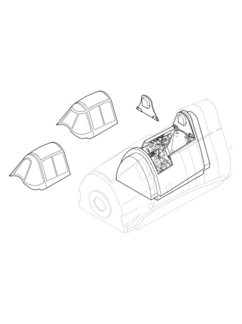 CMK - F6F/-3 Hellcat, Cockpit, Resin + Photoetch