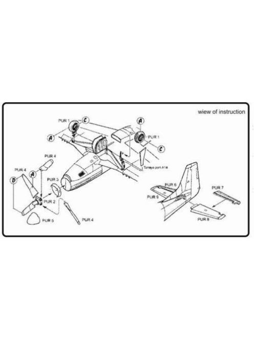 CMK - P-51 D Mustang Exterior Set