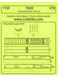   CMK - TSR - 2 Armament Set Resin Detail Set für Airfix-Bausatz