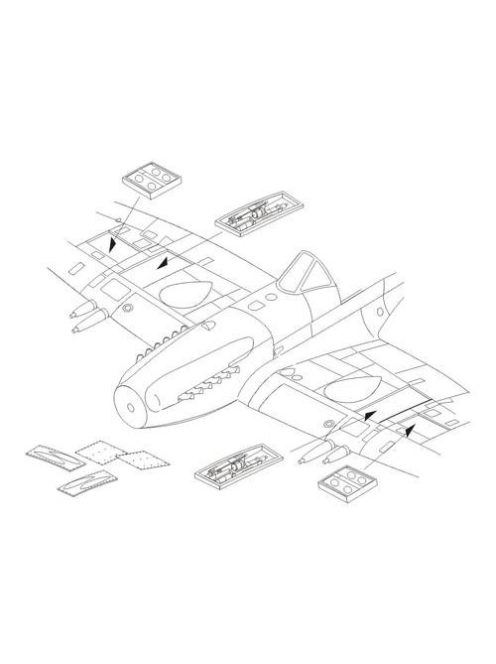 CMK - Seafire FR.46/47-Armament set