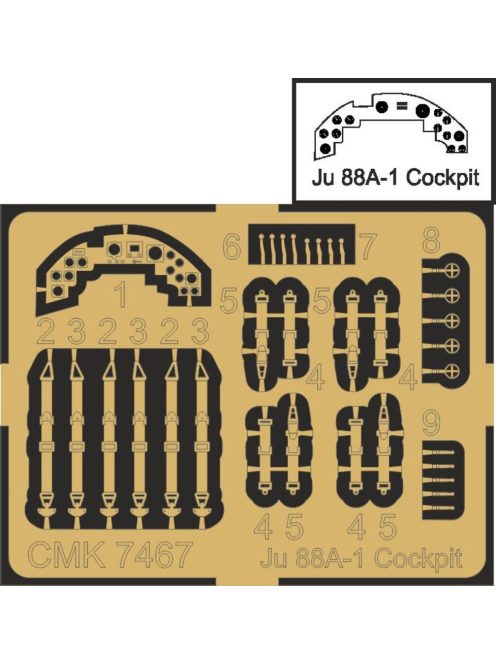 CMK - Junkers Ju 88A-1 Cockpit