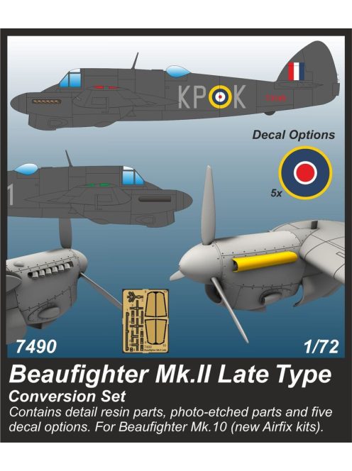 CMK - Beaufighter Mk.II Late Type Conversion set 1/72