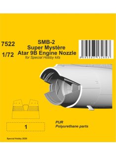   CMK - 1/72 SMB-2 Super Mystère Atar 9B Engine Nozzle / for Special Hobby kit 