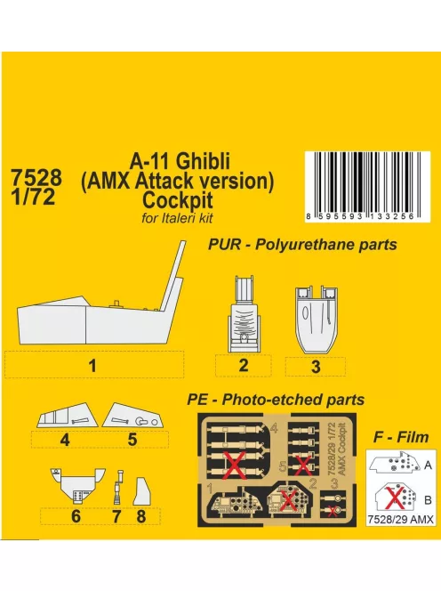 CMK - A-11 Ghibli (AMX Attack version) Cockpit