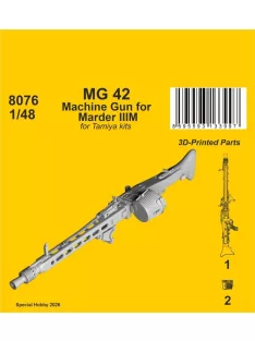 CMK - MG 42 Machine Gun for Marder IIIM for Tamiya