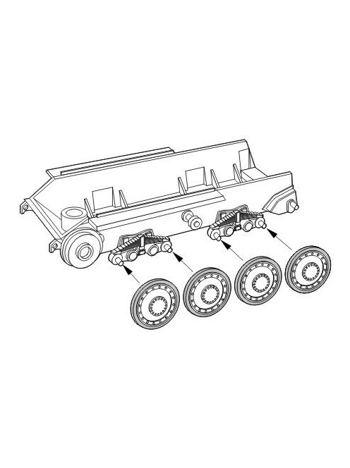 CMK - Jagdpanzer 38 Hetzer Road wheels