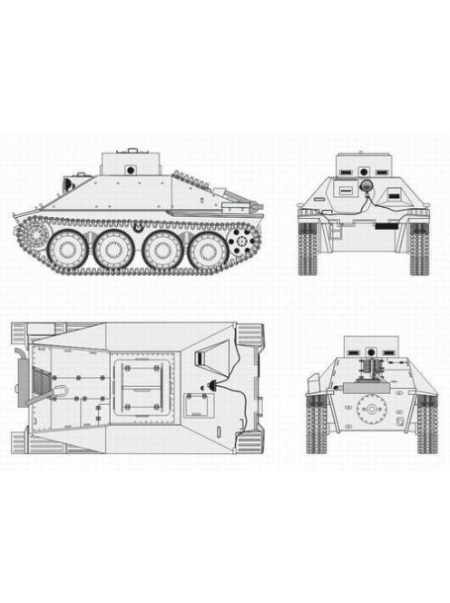 CMK - Jagdpanzer 38 Hetzer School version Conv