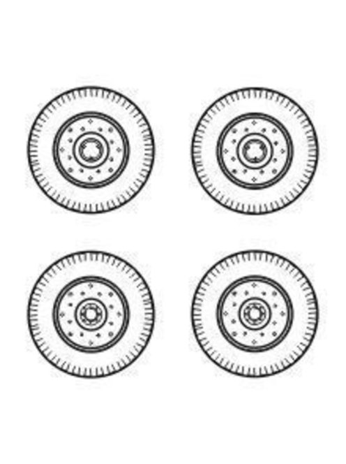 CMK - Chevrolet C.15A wheels small type 9x16 (Firestone)