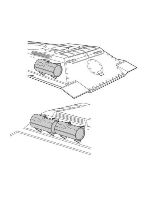 CMK - T-34/85 external fuel tanks