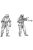 CMK - 1/35 US Special Forces Medics for UH-60 2 fig.