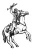 CMK - Taliban mounted warrior (1figure+horse)