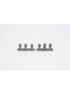   CMK - Heads of German WW2 Infantry Troops with Winter Headwear (6 pcs)
