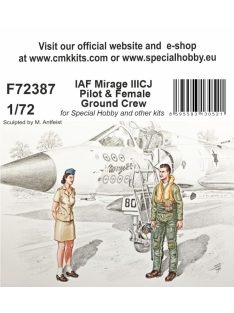 CMK - 1/72 IAF Mirage IIICJ Pilot & Female Ground Crew
