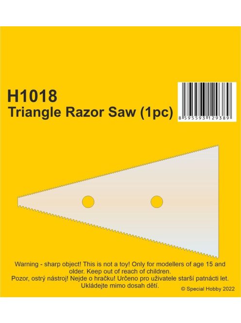 CMK - Triangle Razor Saw