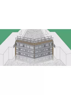 CMK - 1/72 Dock Gateway for submarin diorama WWII