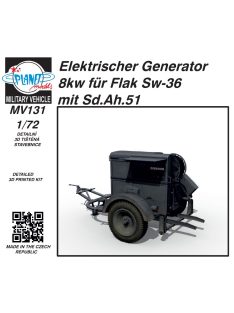   CMK - 1/72 Elektrischer Generator 8kw für Flak Sw-36 mit Sd.Ah.51