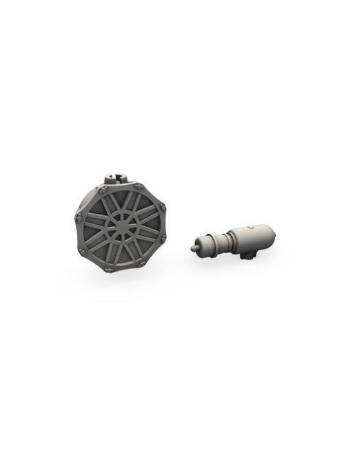 CMK - PT-109 Torpedo Tube Breech Door Set (4pcs)