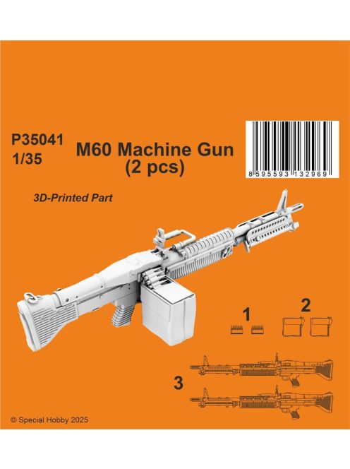 CMK - M60 Machine Gun 1/35 (2 pcs)