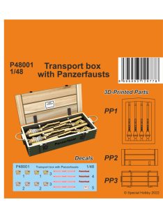 CMK - 1/48 Transport box with Panzerfausts