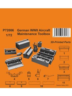 CMK - 1/72 German WWII Aircraft Maintenance Toolbox