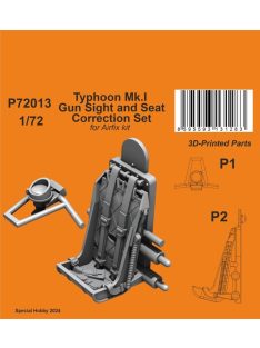 CMK - Typhoon Mk.I Gun Sight and Seat Correction Set 1/72
