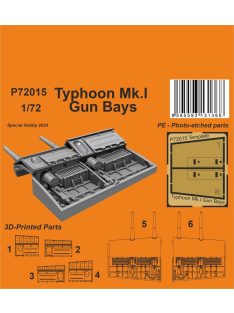   CMK - Typhoon Mk.I Gun Bays Correction Set   / for Airfix kit