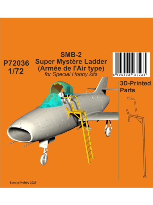 CMK - 1/72 SMB-2 Super Mystere Ladder (Armée de l'Air type) / for Special Hobby kits