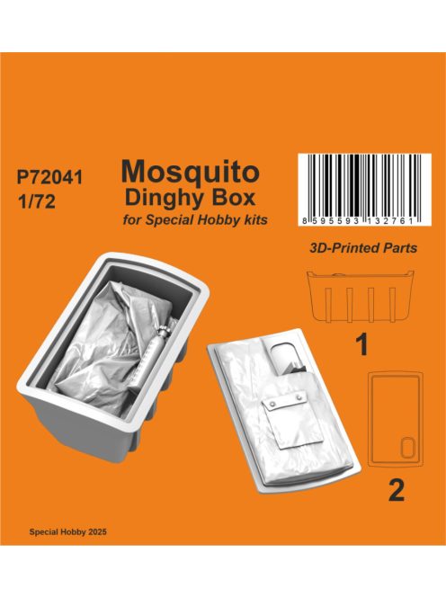 CMK - 1/72 Mosquito Dinghy Box / for Special Hobby kits