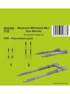 CMK - Westland Whirlwind Mk.I Gun Barrels