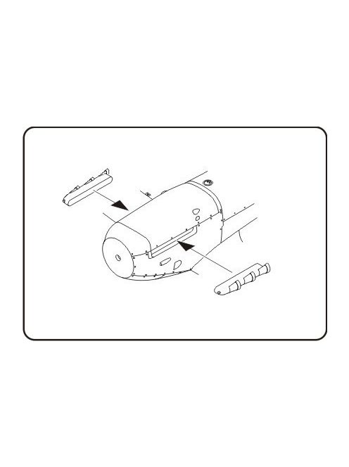 CMK - Spitfire Mk.V Fishtail Exhaust Stubs for Hasegawa/Tamiya /Special Hobby ki