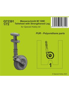   CMK - 1/72 Messerschmitt Bf 109E Tailwheel with Strengthened Leg - CMK