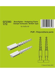   CMK - Beaufighter - Hedgehog Flame Damper Exhausts / British Type