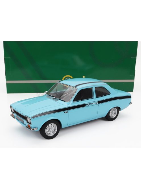 Cult-scale Models - FORD ENGLAND ESCORT MKI MEXICO 1973 BLUE BLACK