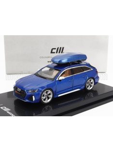 Cm-Models - AUDI A6 RS6 AVANT C8 SW STATION WAGON 2021 BLUE