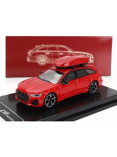 Cm-Models - AUDI A6 RS6 AVANT C8 SW STATION WAGON 2021 RED