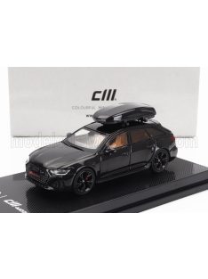 Cm-Models - AUDI A6 RS6 AVANT C8 SW STATION WAGON 2021 BLACK