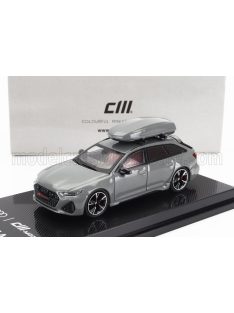 Cm-Models - AUDI A6 RS6 AVANT C8 SW STATION WAGON 2021 GREY
