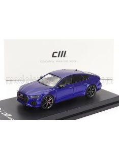 Cm-Models - AUDI A7 RS7 SPORTBACK 2021 BLUE MET