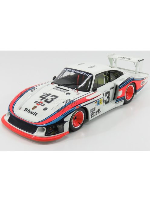 CMR - PORSCHE 935/78 3.2L TWIN TURBO MOBY DICK TEAM MARTINI RACING PORSCHE SYSTEM N 43 24h LE MANS 1978 ROLF STOMMELEN - MANFRED SCHURTI WHITE BLUE RED