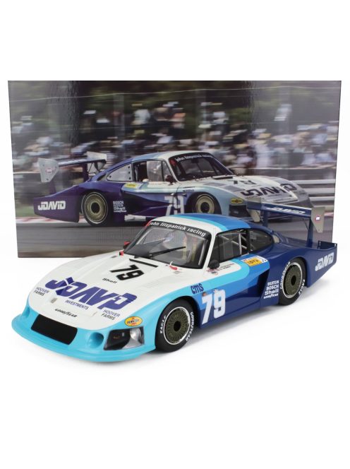 CMR - PORSCHE 935/81 2.7L F6 TURBO MOBY DICK TEAM JOHN FITZPATRICK N 79 24h LE MANS 1982 JOHN FITZPATRICK - DAVID HOBBS BLUE WHITE