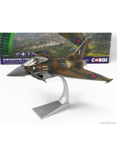 Corgi - Eurofighter Typhoon Fgr.4 Airplane Zk349 Gn-A Raf Squadron Battle Of Britain 75Th Aniversary Summer 2015 Military Camouflage