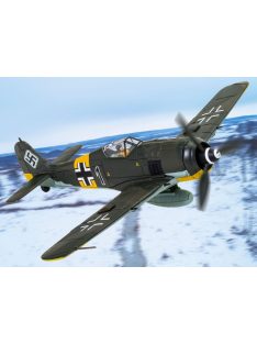   Corgi - FOCKE WULF FW 190A-8 BLACK-1 2./JG54 OBERLEUTNANT OTTO KITTEL MILITARY AIRPLANE 1944 MILITARY GREEN